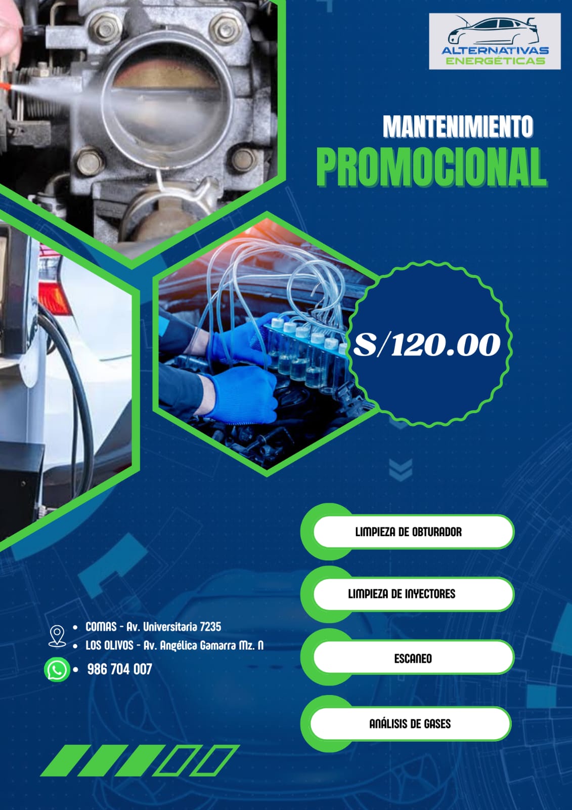 Mantenimiento Vehicular Promocional